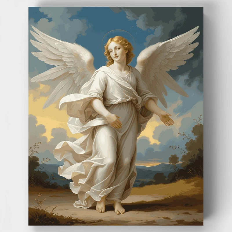 Heavenly Angel - Paint by Numbers Kit
