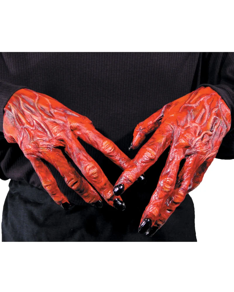 Teufelshandschuhe aus Latex