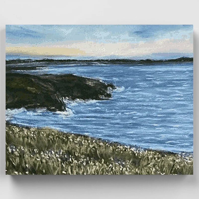 Coastal Seascape - Paint by Numbers Kit