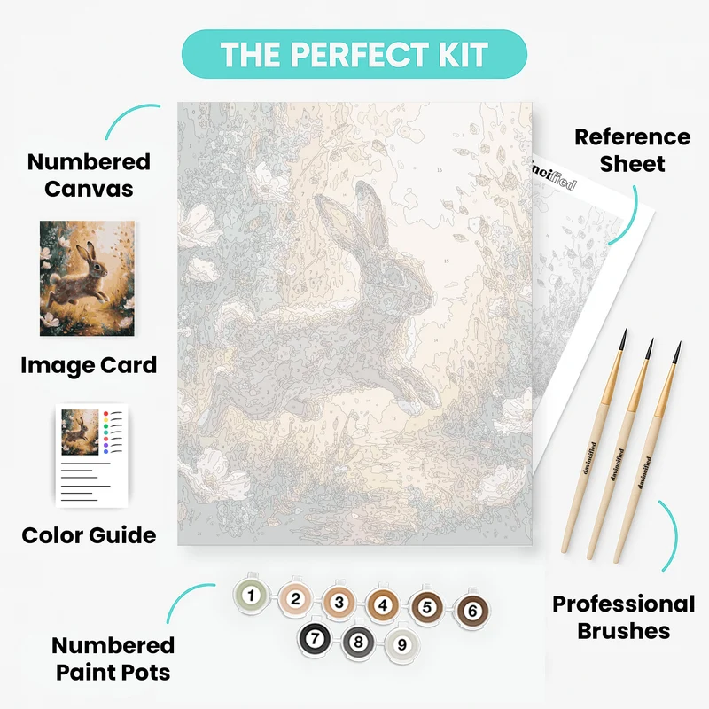 Whimsical Interpretation - Paint by Numbers Kit