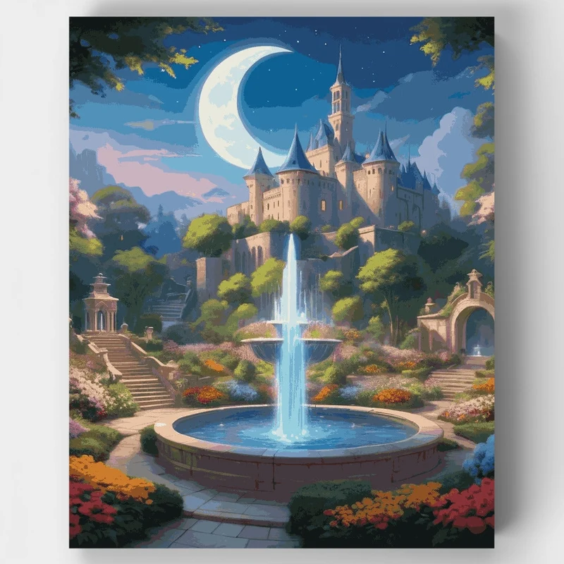 Enchanted Castle - Paint by Numbers Kit