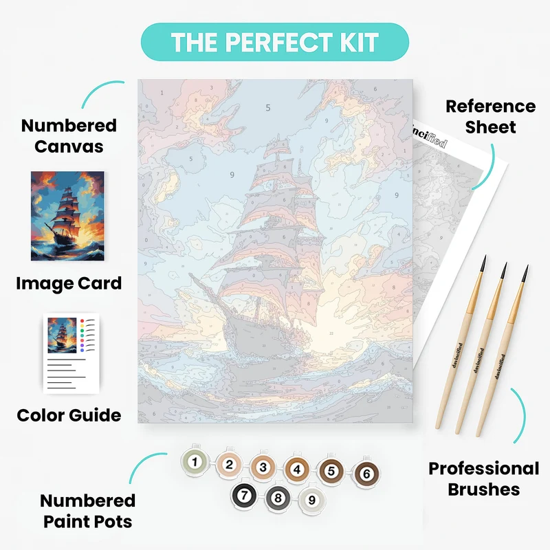 Voyage of Discovery - Paint by Numbers Kit