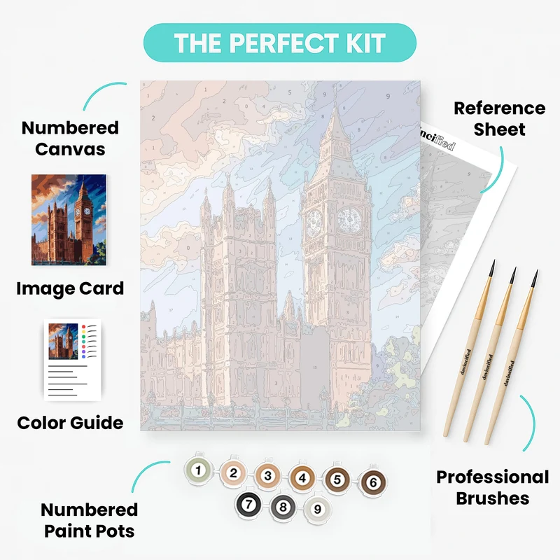 Big Ben - Paint by Numbers Kit