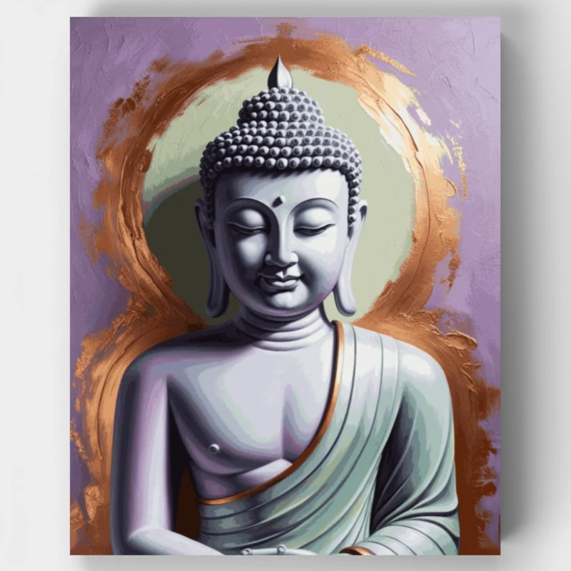 Serene Buddha - Paint by Numbers Kit
