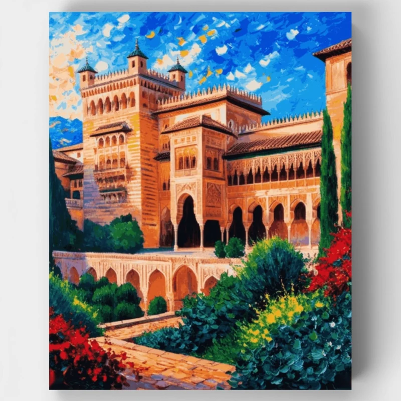 The Alhambra - Paint by Numbers Kit