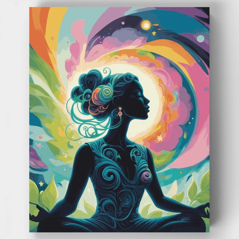 Celestial Meditation - Paint by Numbers Kit
