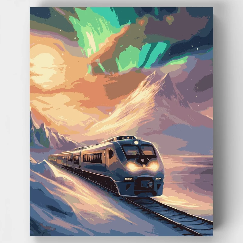 Aurora Express - Paint by Numbers Kit