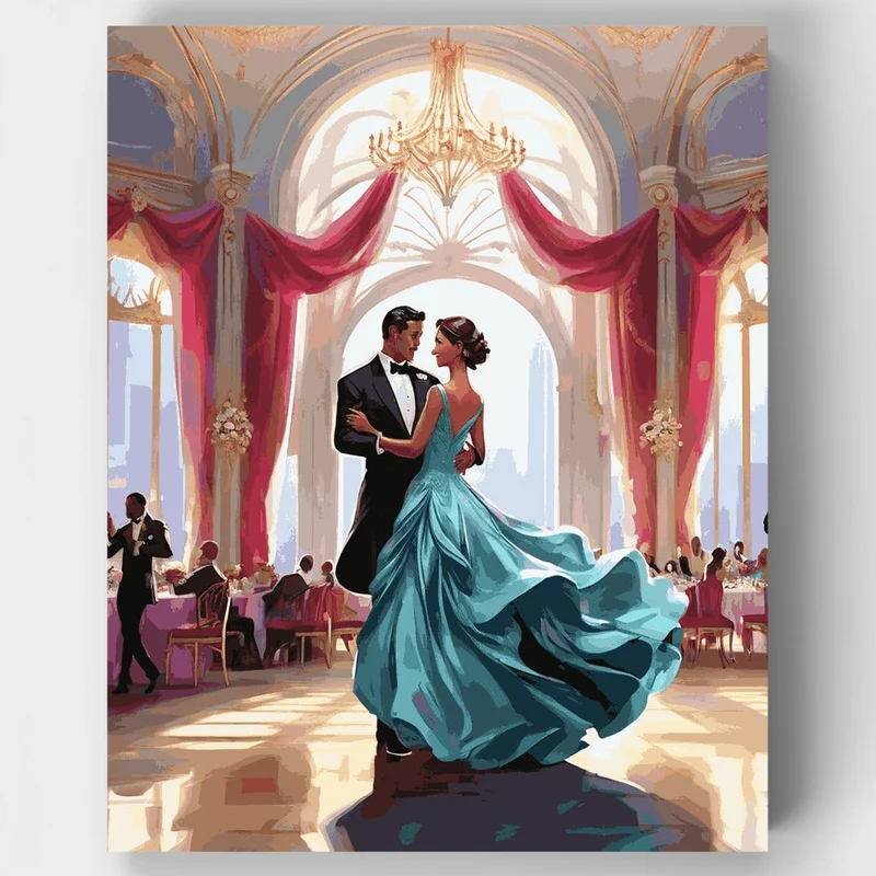 Elegant Dance - Paint by Numbers Kit
